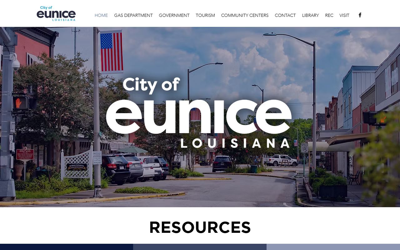City of Eunice official website white pages search