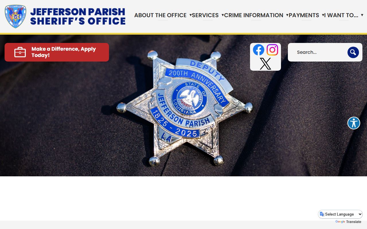 Jefferson Parish Sheriff Marrero white pages search tool