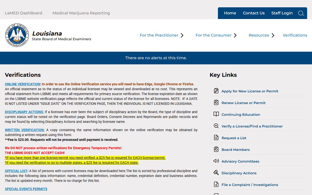 Louisiana medical license verification for white pages searches